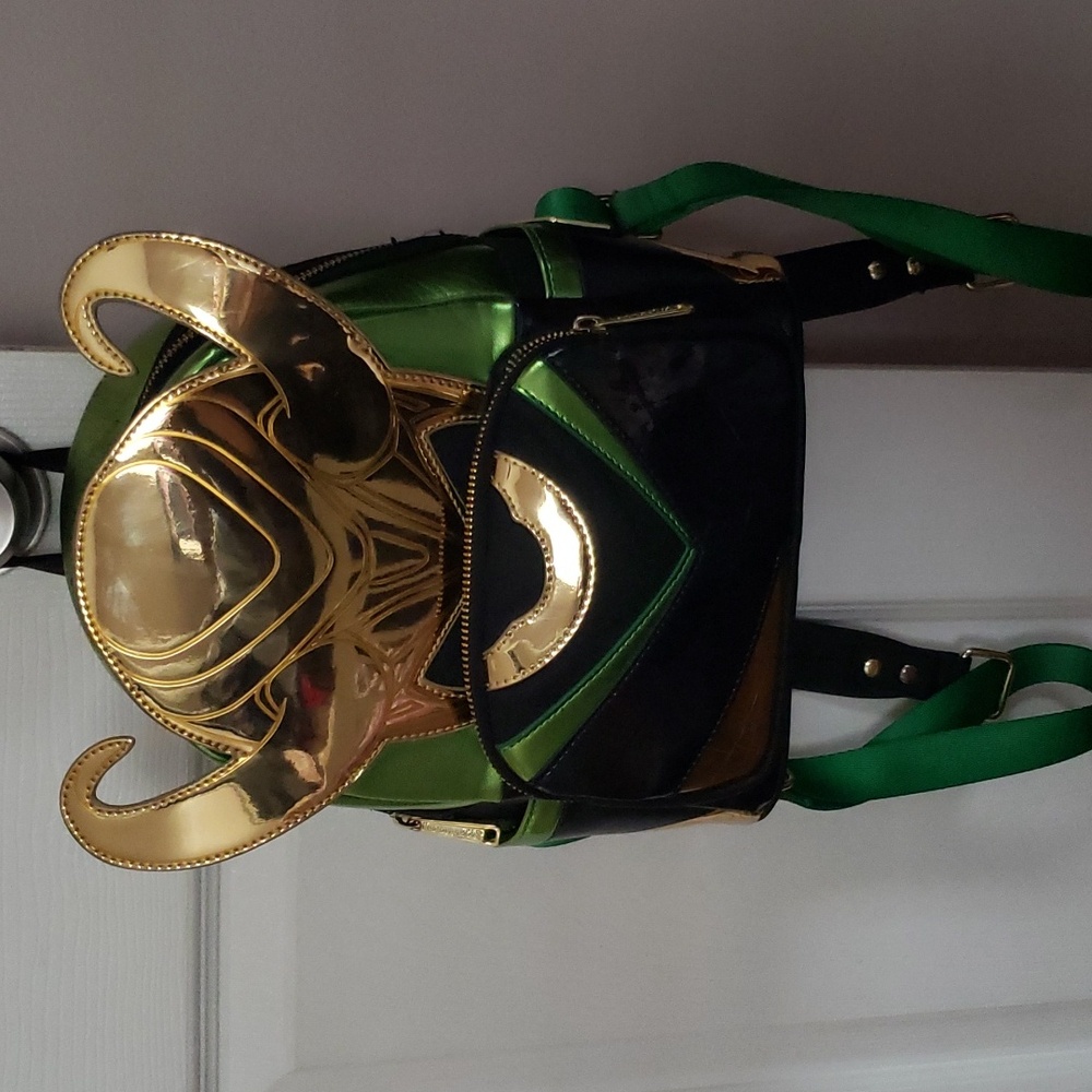 Marvel Shine Loki Mini Loungefly Mini Backpack